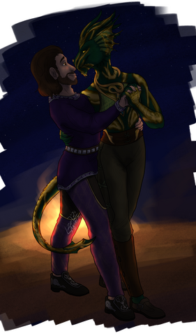 Commission-ShadedCouple